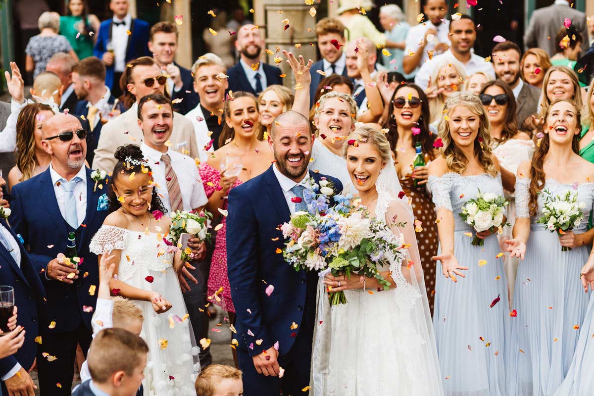 stunning summer wedding photography